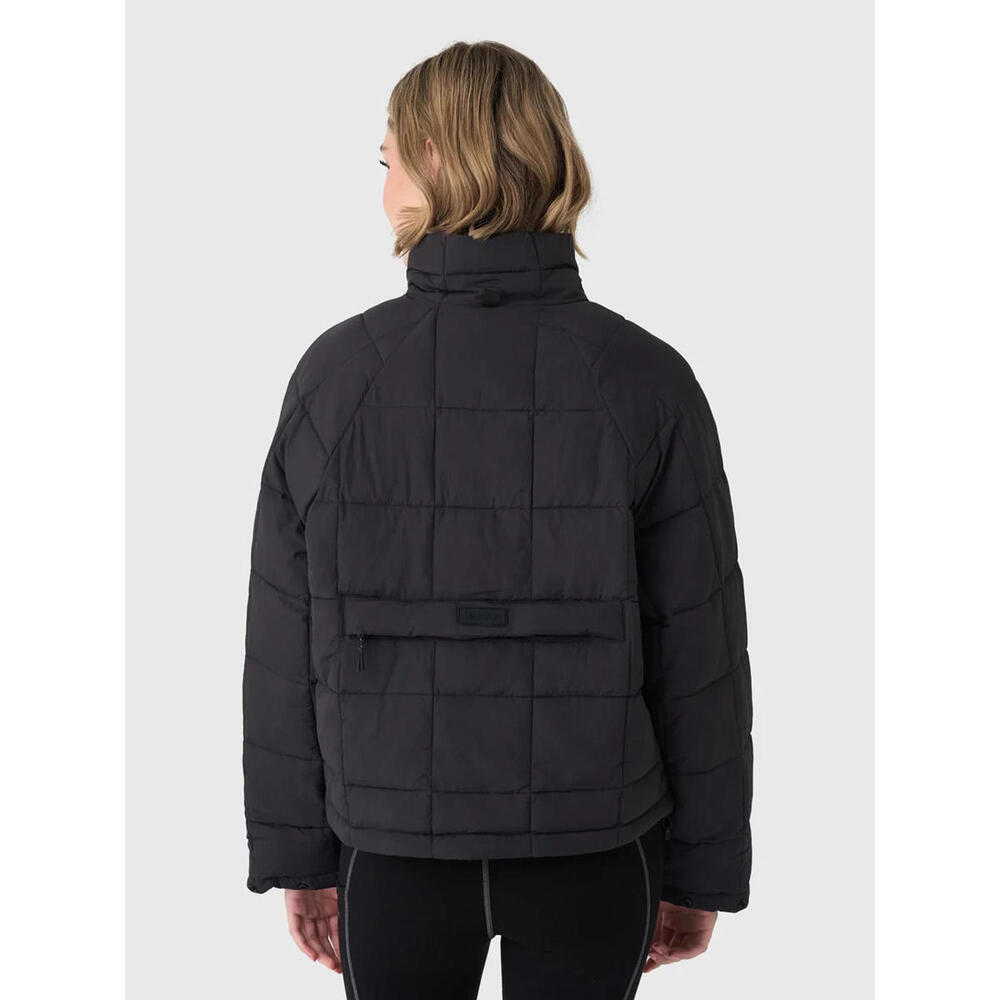 NEW, Halfdays NELLIE PACKABLE PUFFER JACKET in black sz M #SJ2189 - Picture 4 of 15